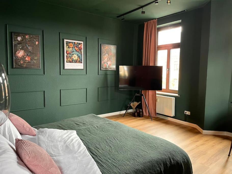 Schicke & Zentrale Altbauwohnung لبسيا المظهر الخارجي الصورة